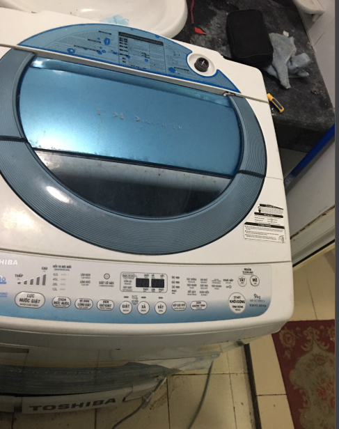 mã lỗi máy giặt toshiba inverter